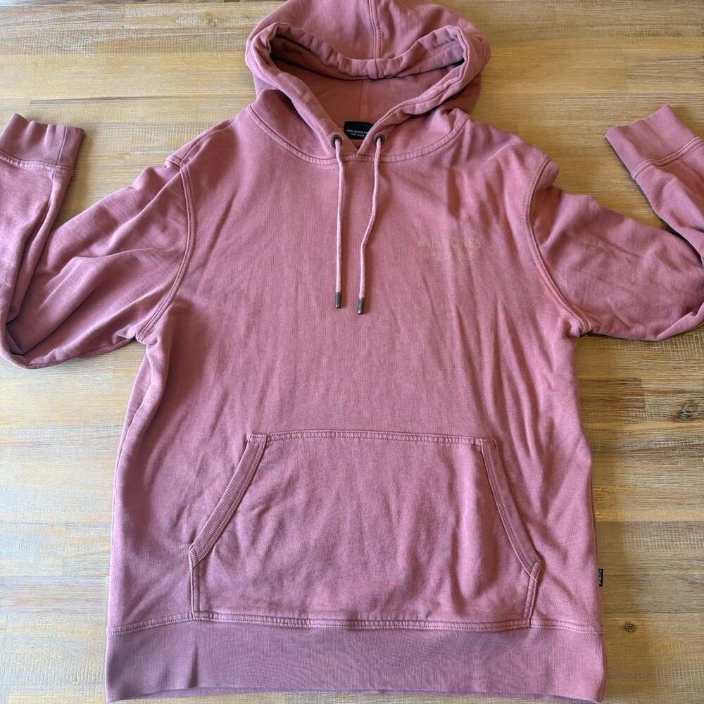 P&Co Wild Ones Never Die Hoodie Size Large Pink Cotton
